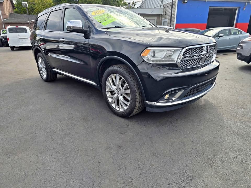 2015 Dodge Durango Citadel, front three-quarter